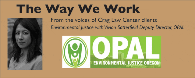 Vivian Satterfield, OPAL Environmental Justice