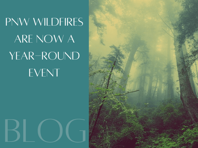 PNW wildfires are now a year-round event